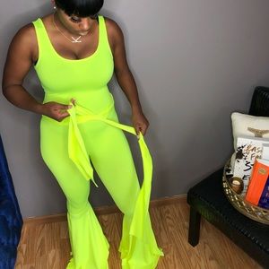 Neon Green One Piece